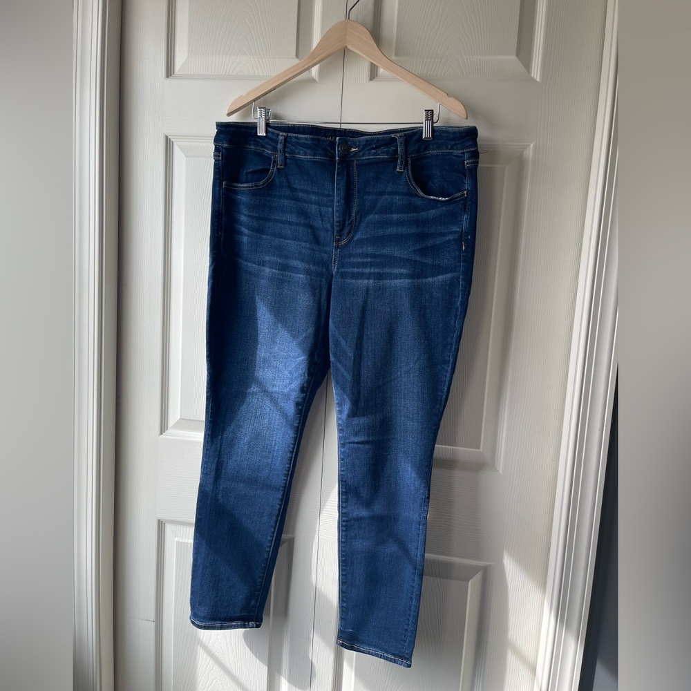 American Eagle NE(X)T LEVEL STRETCH Dark Denim Women's Skinny Jeans